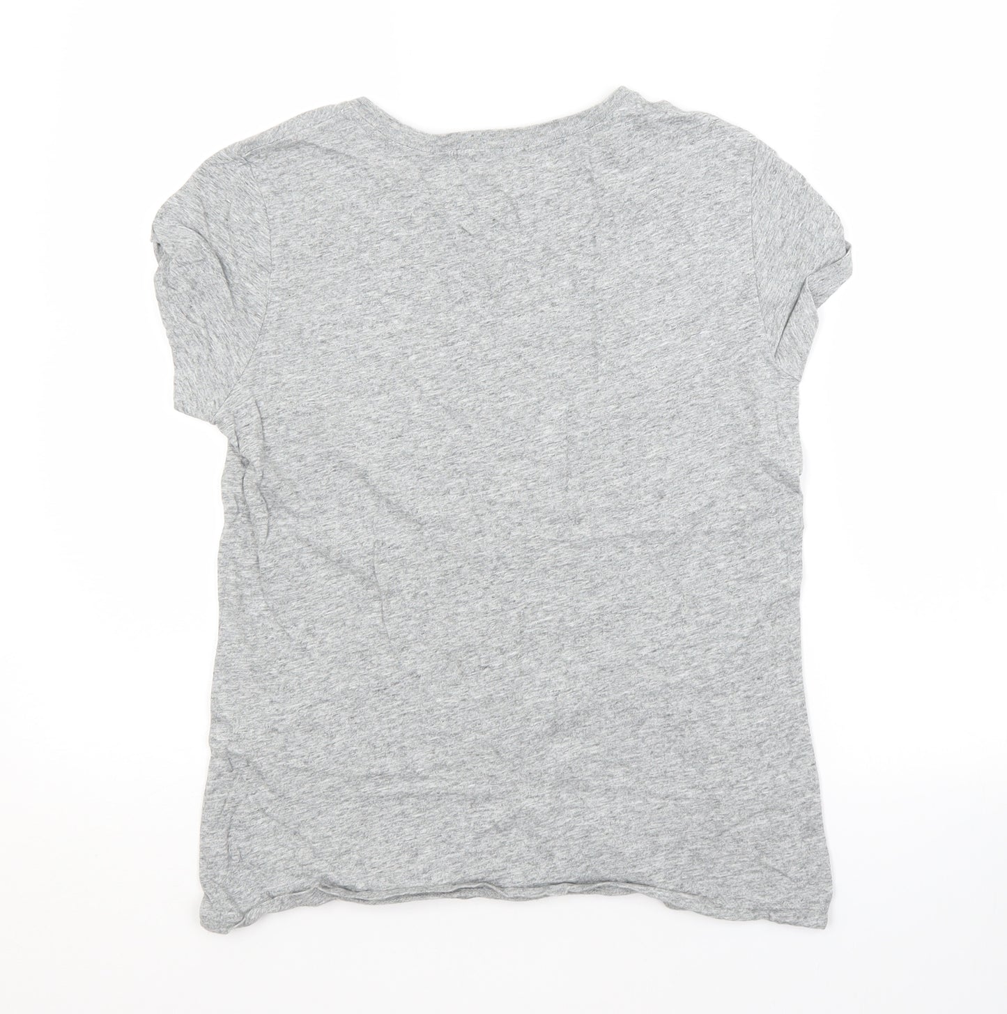 LEVI'S Womens Grey   Basic T-Shirt Size M Crew Neck