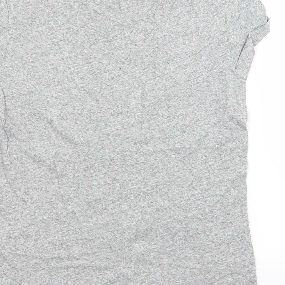 LEVI'S Womens Grey   Basic T-Shirt Size M Crew Neck