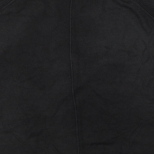 NEXT Mens Black Crew Neck  Acrylic Pullover Jumper Size L