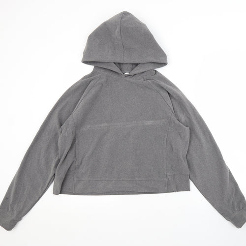 Primark Womens Grey  Polyester Pullover Hoodie Size 10