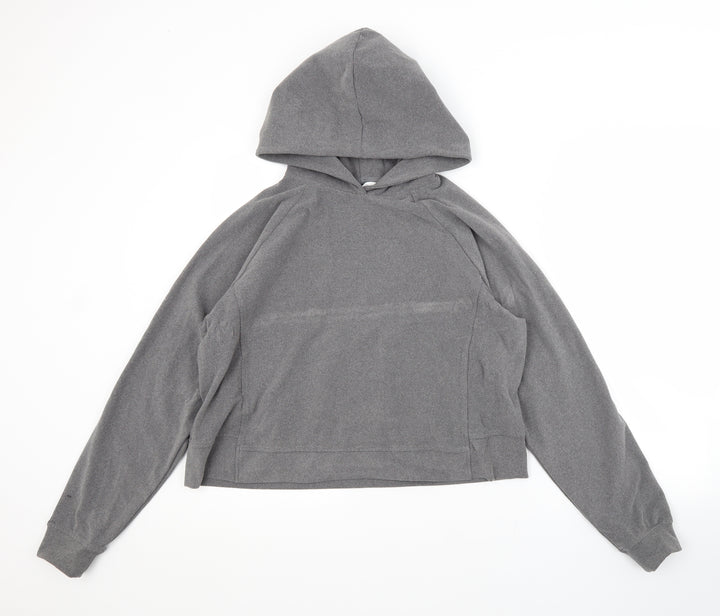 Primark Womens Grey  Polyester Pullover Hoodie Size 10