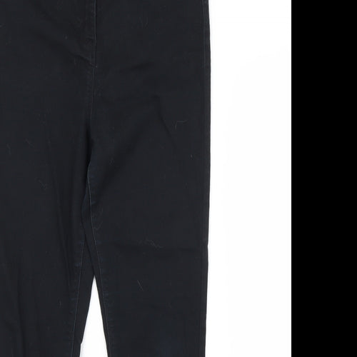 Papaya Womens Blue  Cotton Skinny Jeans Size 12 L20 in Regular