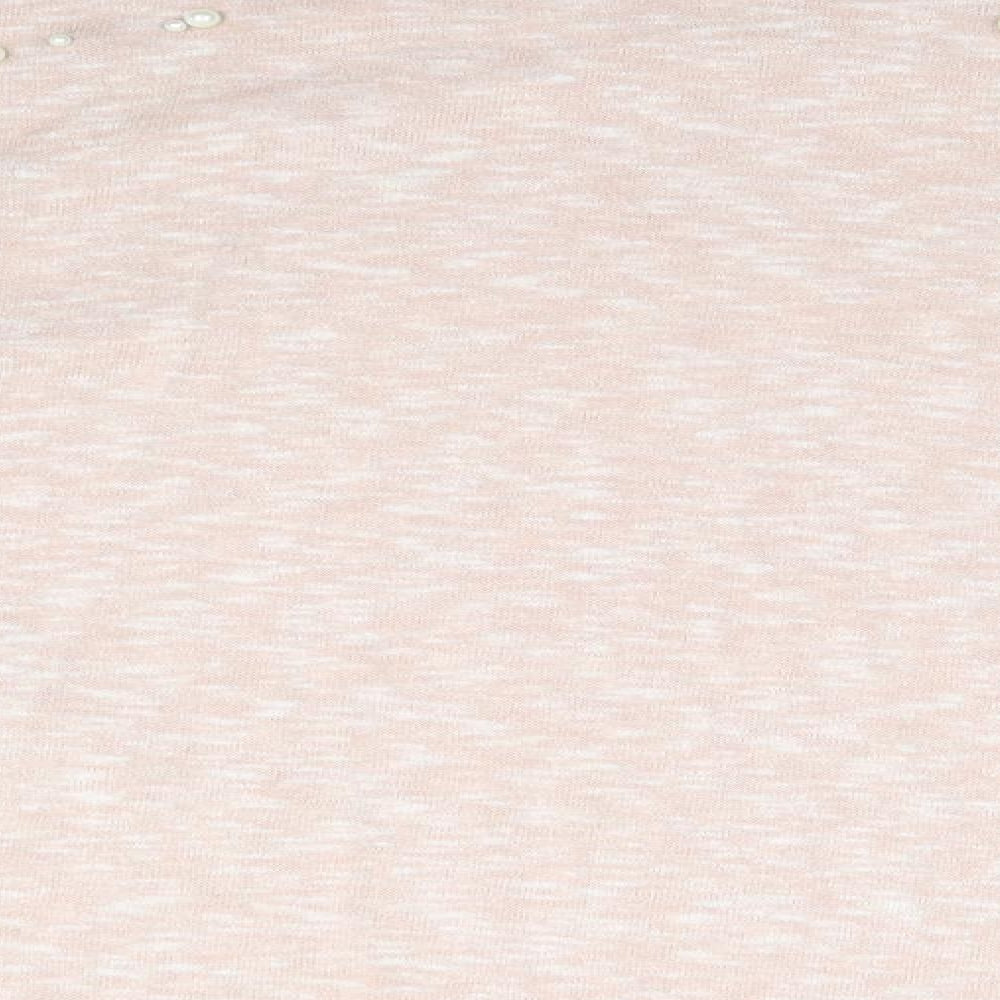 Divided Womens Beige High Neck  Polyester Pullover Jumper Size S