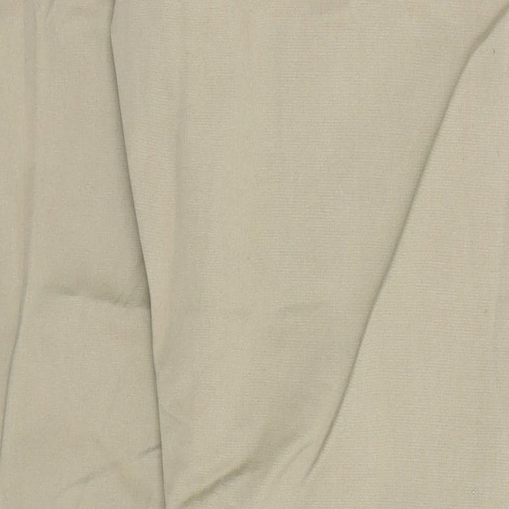 Red Herring Womens Beige  Cotton Trousers  Size 34 in L32 in Regular