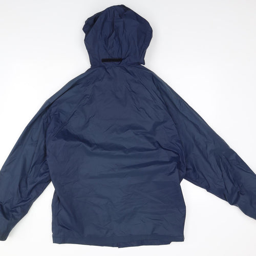 Marks and Spencer Mens Blue   Rain Coat Coat Size S