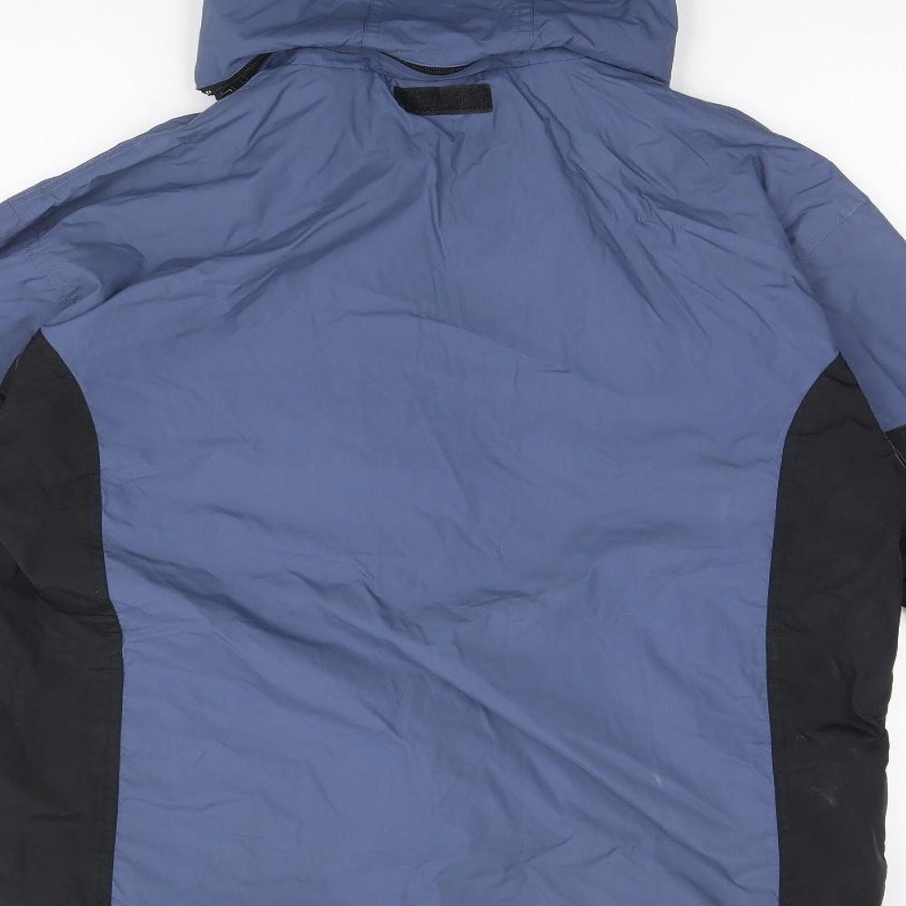 Preworn Mens Blue   Rain Coat Coat Size M