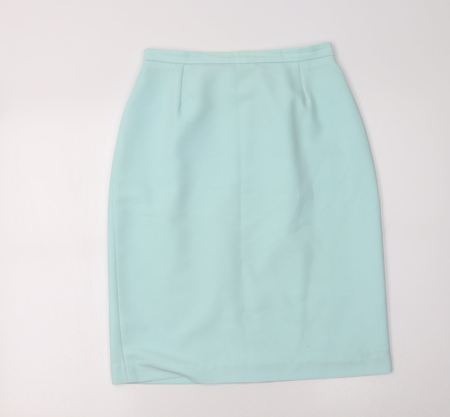 George Womens Green  Polyester Straight & Pencil Skirt Size 12
