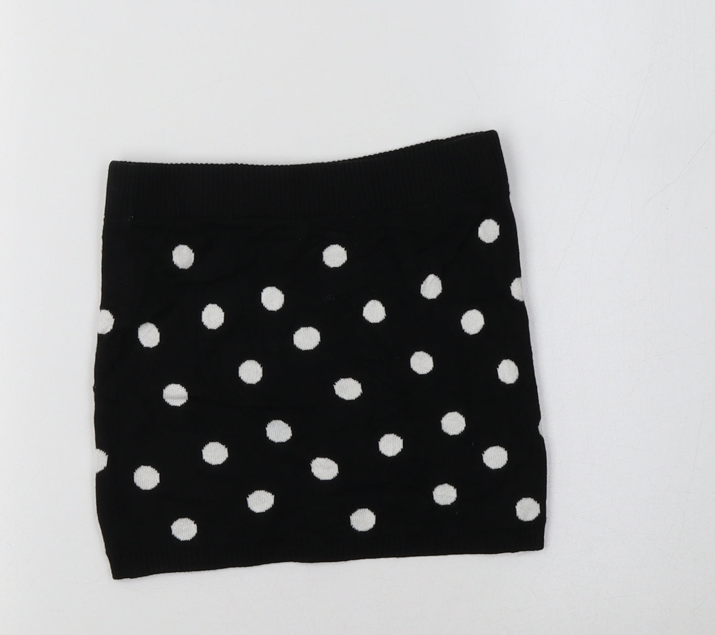 H&M Girls Black Polka Dot Cotton Mini Set Size 3-4 Years  Regular