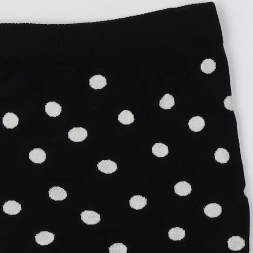 H&M Girls Black Polka Dot Cotton Mini Set Size 3-4 Years  Regular
