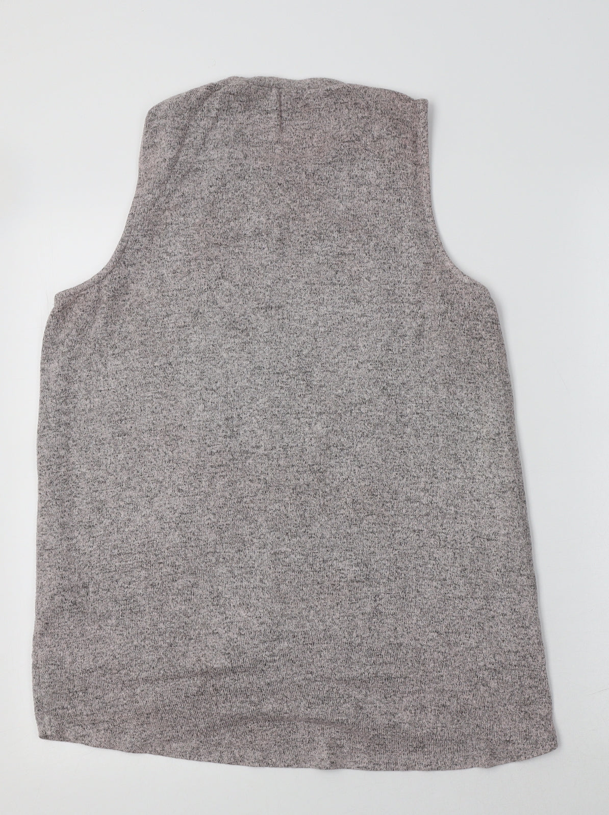River Island Womens Pink Crew Neck  Viscose Vest Jumper Size 14