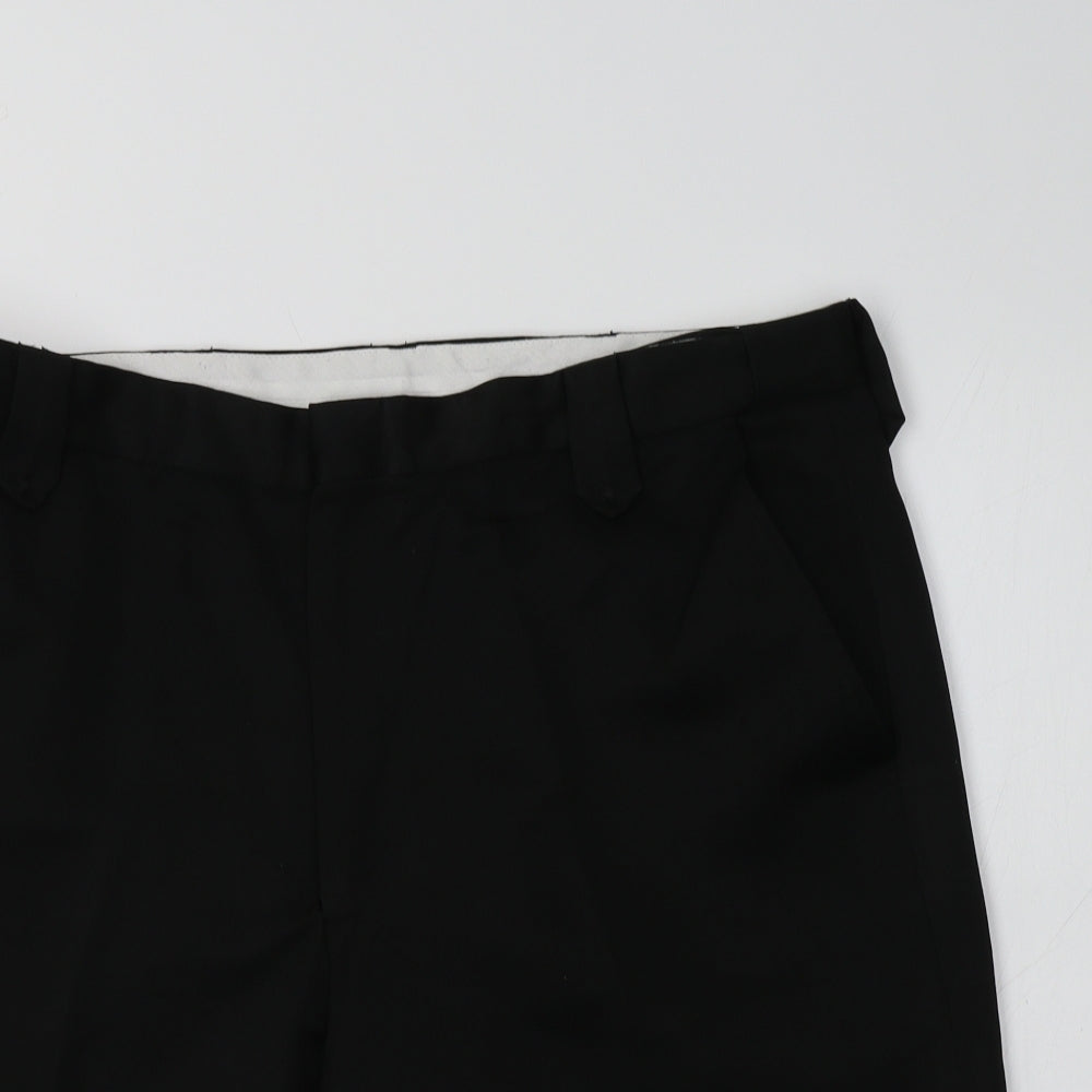 Circle Mens Black  Polyester Chino Shorts Size 38 L12 in Regular