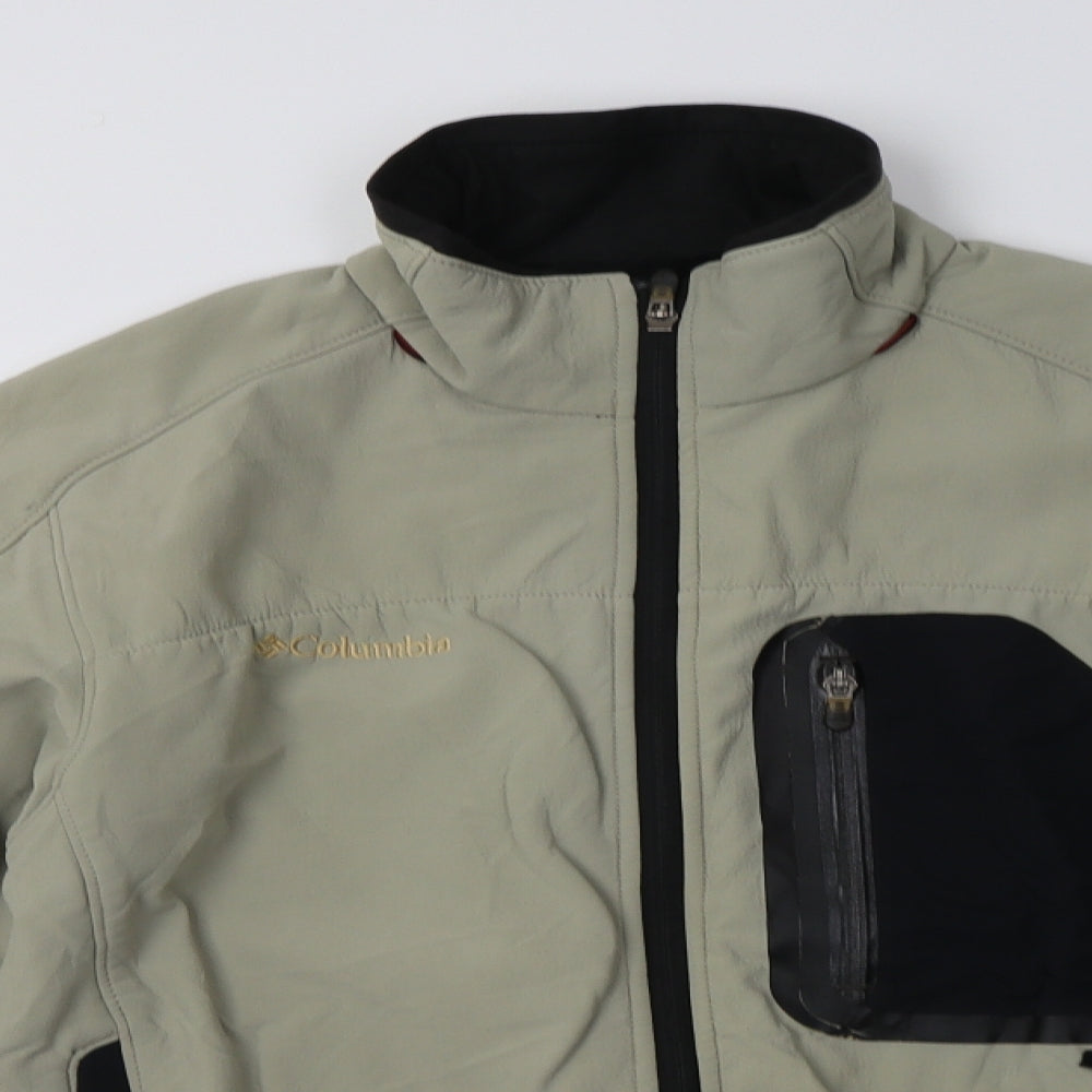 Columbia Mens Beige   Jacket  Size S