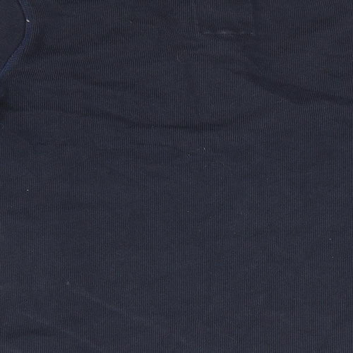 Q & C Nautical Apparel Mens Blue High Neck  Cotton Pullover Jumper Size S