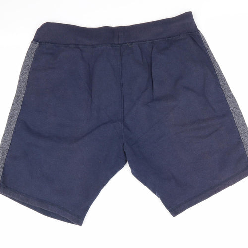 McKenzie Mens Blue   Sweat Shorts Size 2XL L9 in Regular  - Blue & Grey
