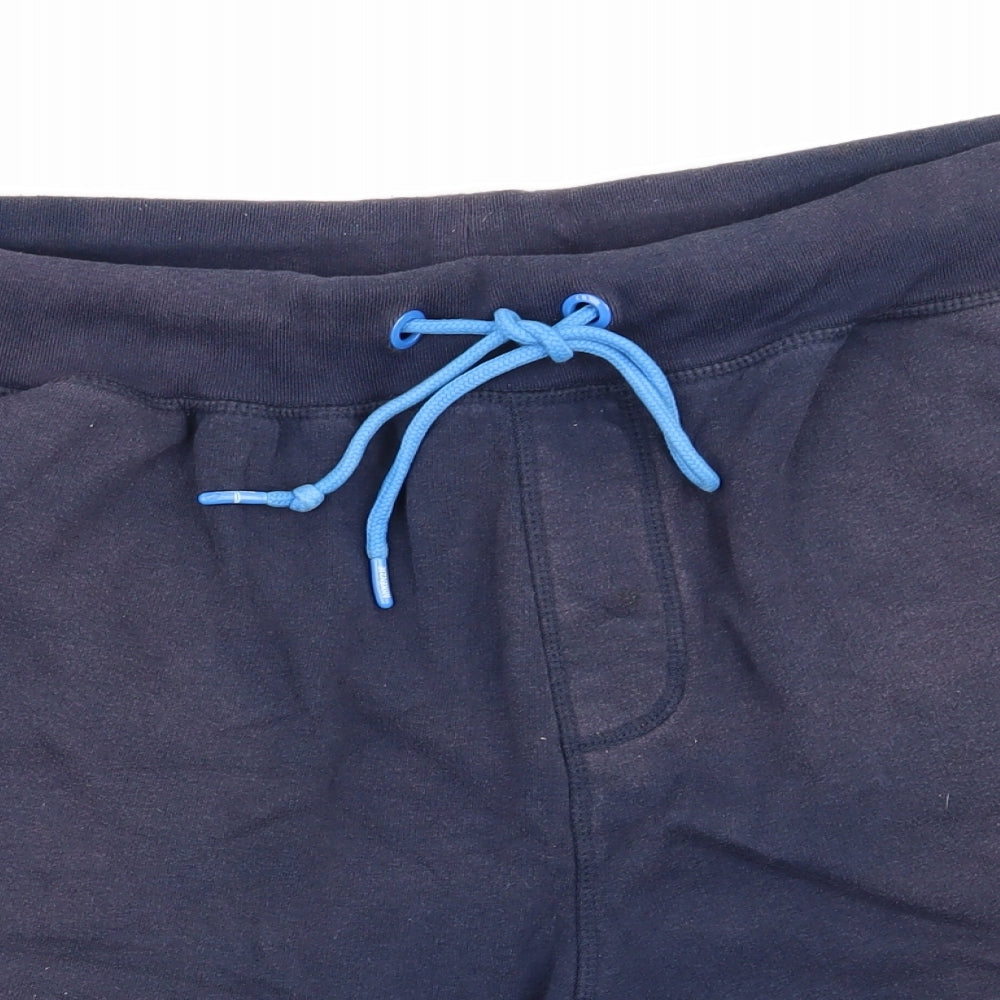 McKenzie Mens Blue   Sweat Shorts Size 2XL L9 in Regular  - Blue & Grey