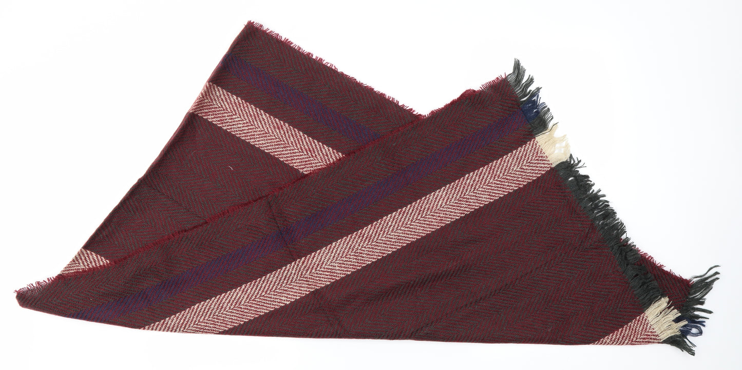 Preworn Unisex Multicoloured  Acrylic  Scarf