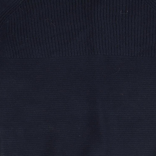 Debenhams Womens Blue Round Neck  Acrylic Pullover Jumper Size 6