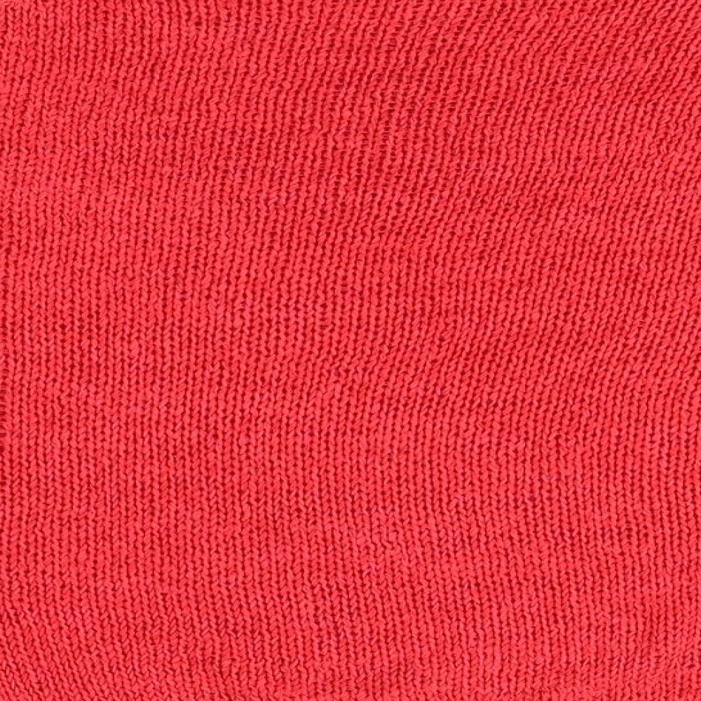 Rainbow Womens Red Round Neck  Acrylic Pullover Jumper Size M