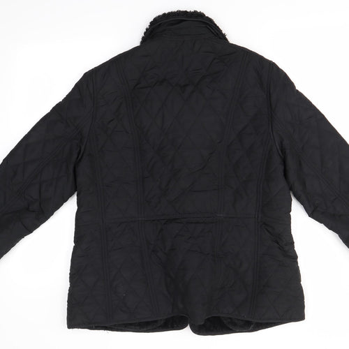 Weatherproof Womens Black   Overcoat Coat Size L