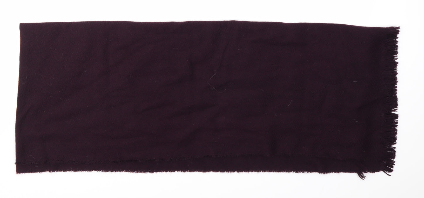 Preworn Unisex Purple  Acrylic  Scarf