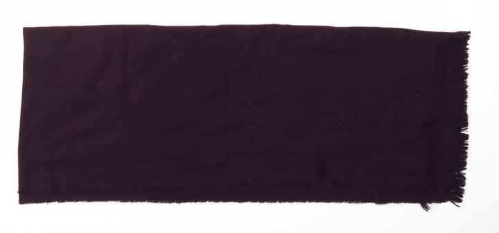 Preworn Unisex Purple  Acrylic  Scarf