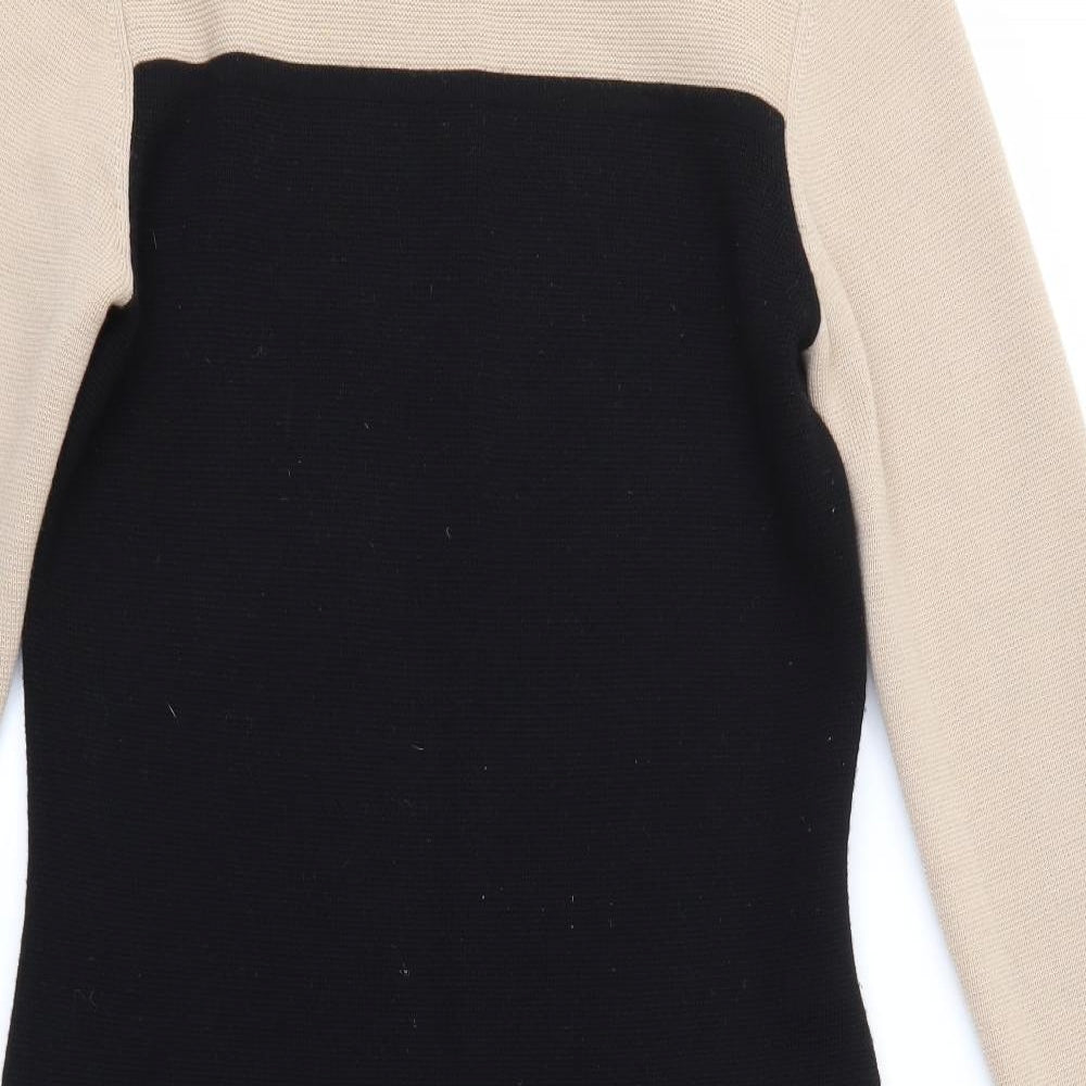 Fenn Wright Manson Womens Multicoloured  Wool Pencil Dress  Size 10 Round Neck