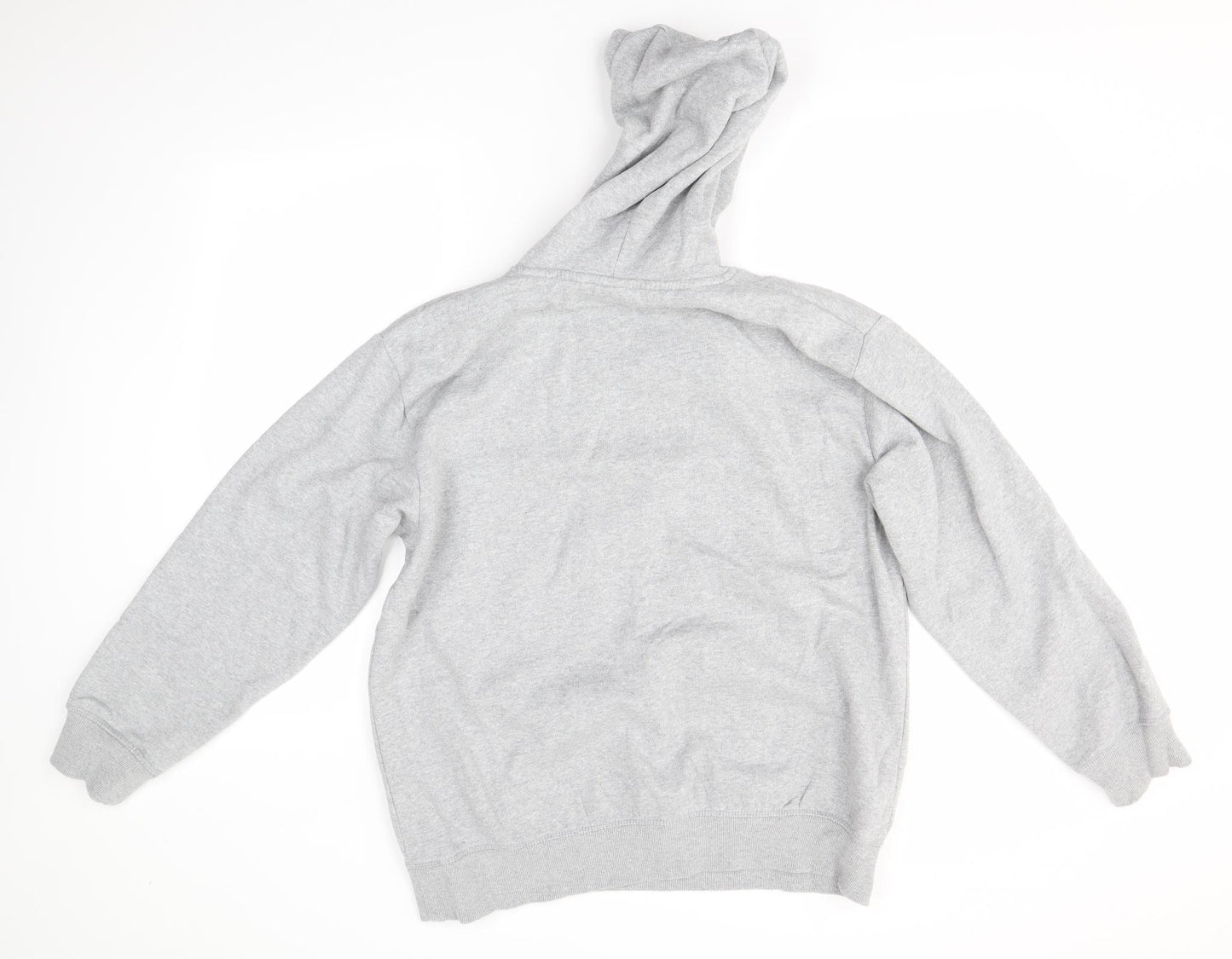 Umbro Mens Grey  Cotton Pullover Hoodie Size L