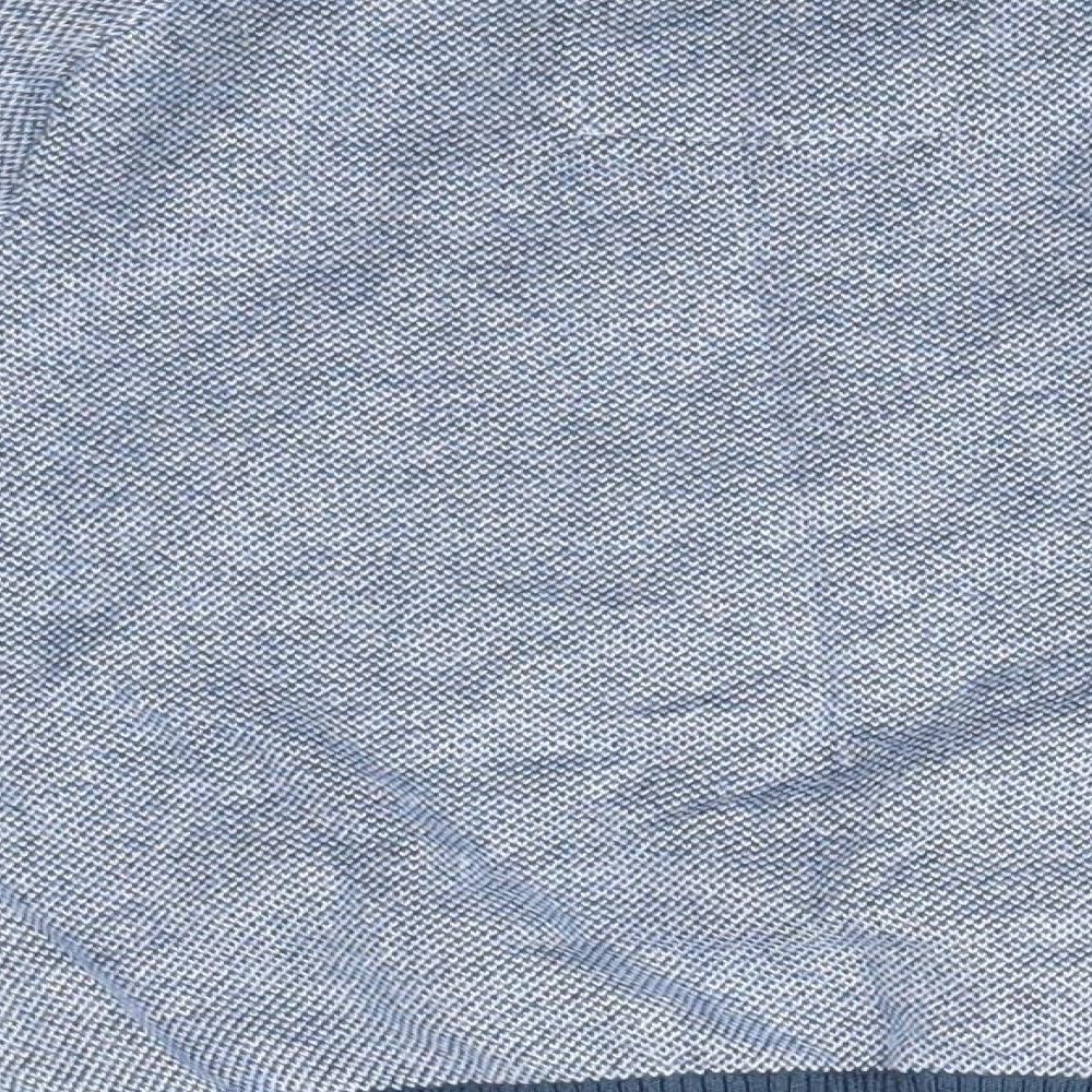 Matalan Boys Blue Round Neck  100% Cotton Pullover Jumper Size 4 Years