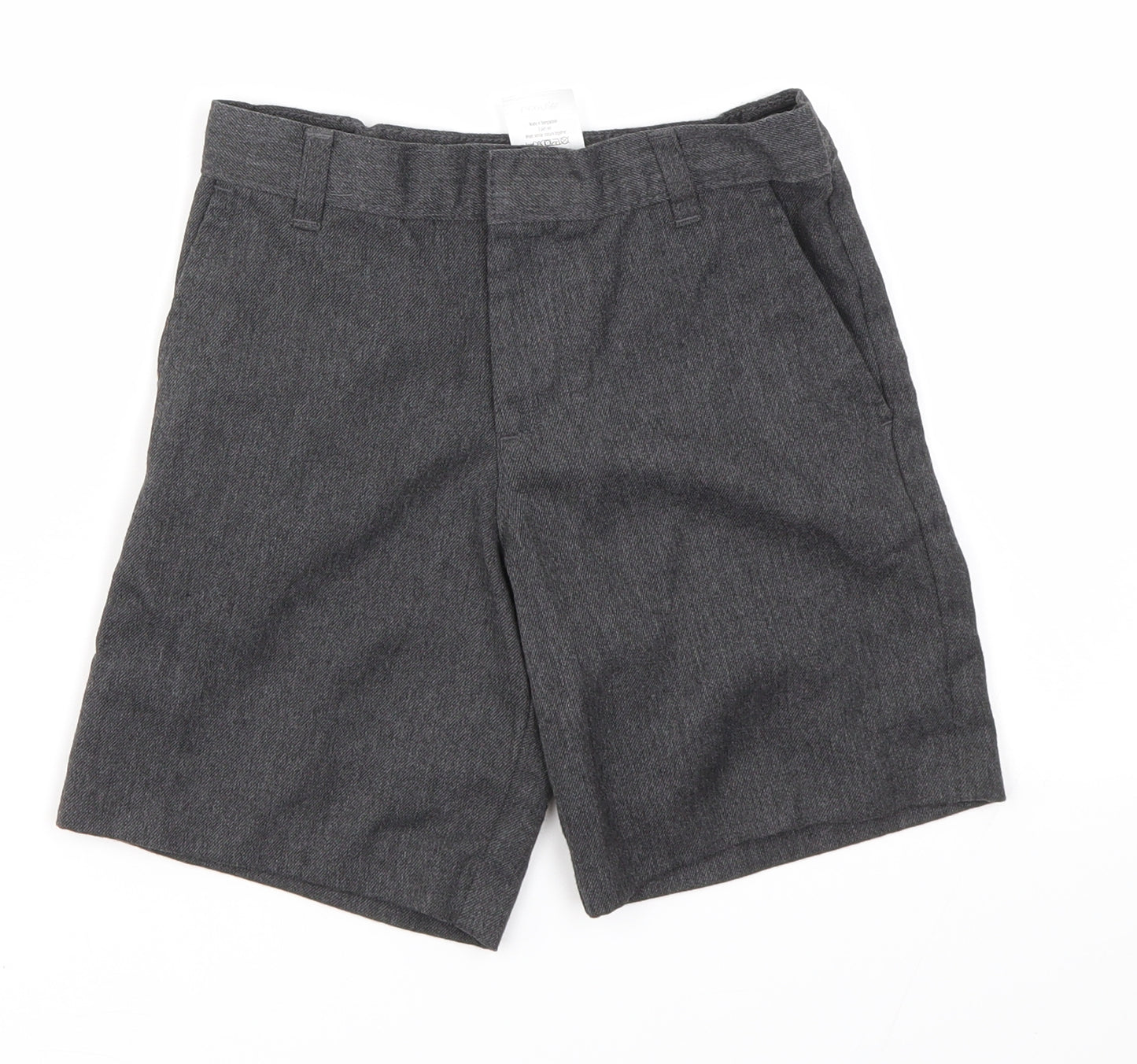 George Boys Grey  Polyester Chino Shorts Size 4-5 Years  Regular