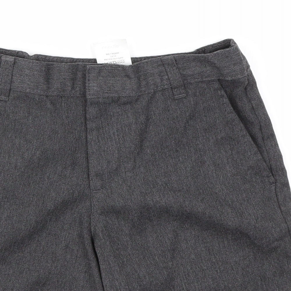 George Boys Grey  Polyester Chino Shorts Size 4-5 Years  Regular