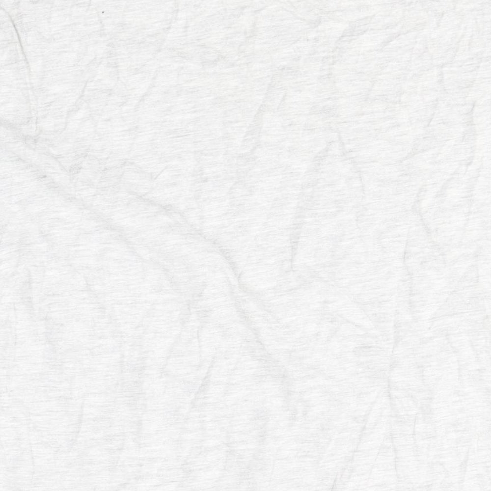 George Womens Grey Solid Cotton Top Pyjama Top Size 16   - Dumbo