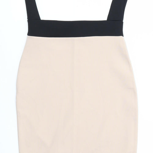 Boohoo Womens Multicoloured  Polyester Bodycon  Size 6 Round Neck