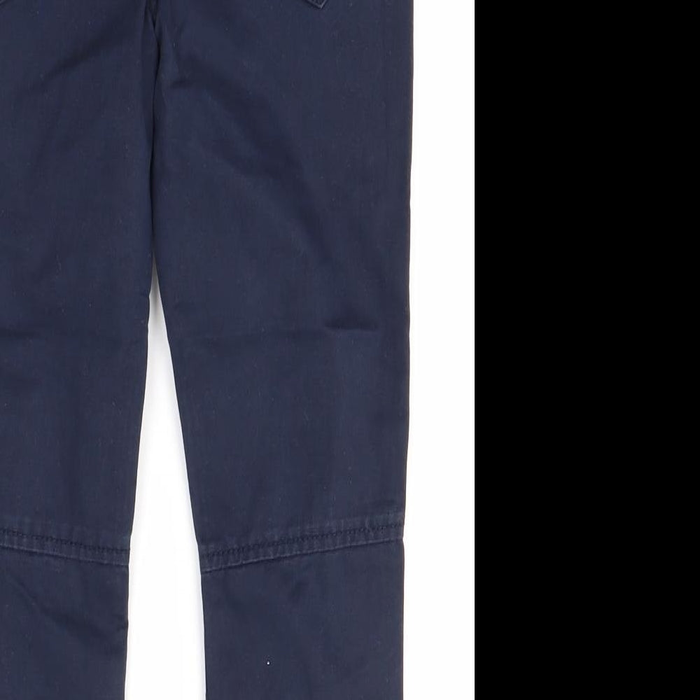 TU Boys Blue  100% Cotton Jogger Trousers Size 5-6 Years  Regular