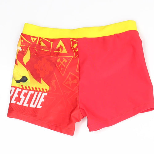 Fireman Sam Boys Multicoloured  Polyester Sweat Shorts Size 3-4 Years  Regular