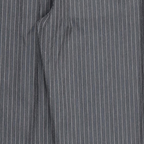 TU Womens Grey  Polyester Dress Pants Trousers Size 12 L28 in Regular