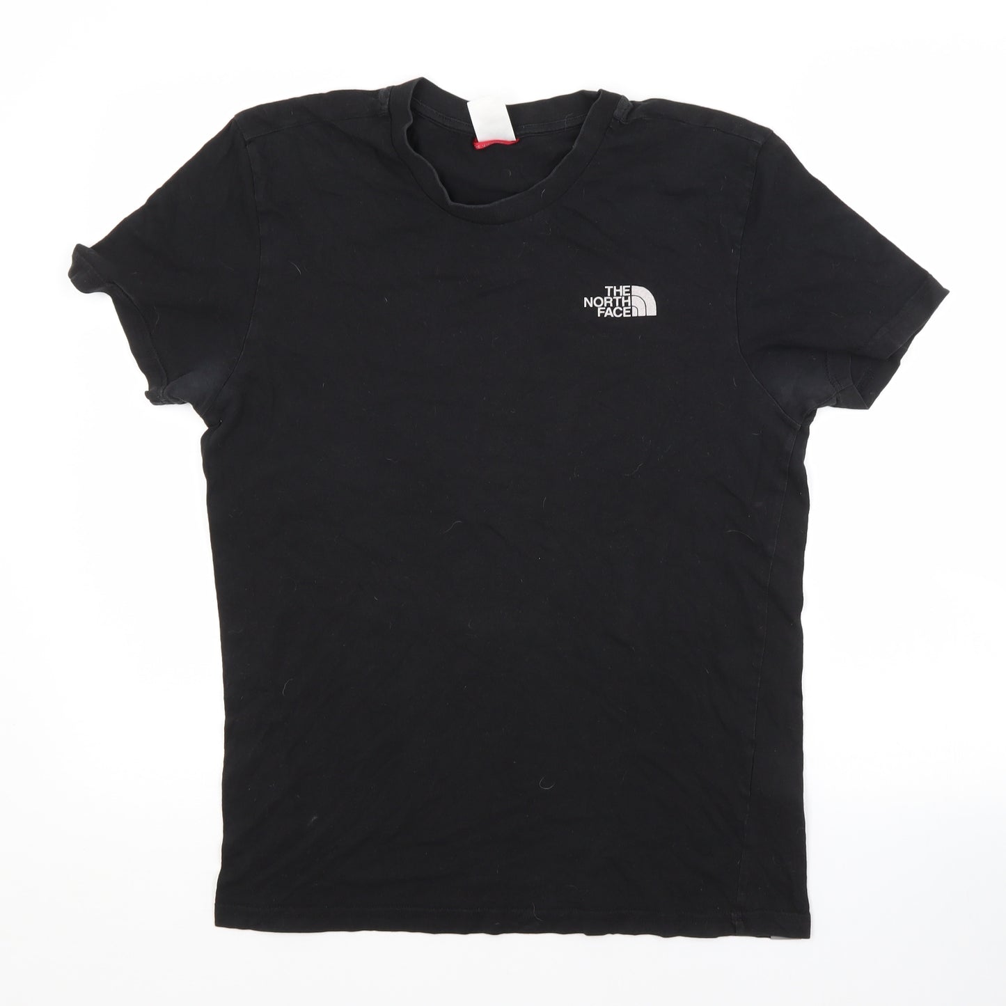 The North Face Mens Black  Cotton  T-Shirt Size S Crew Neck