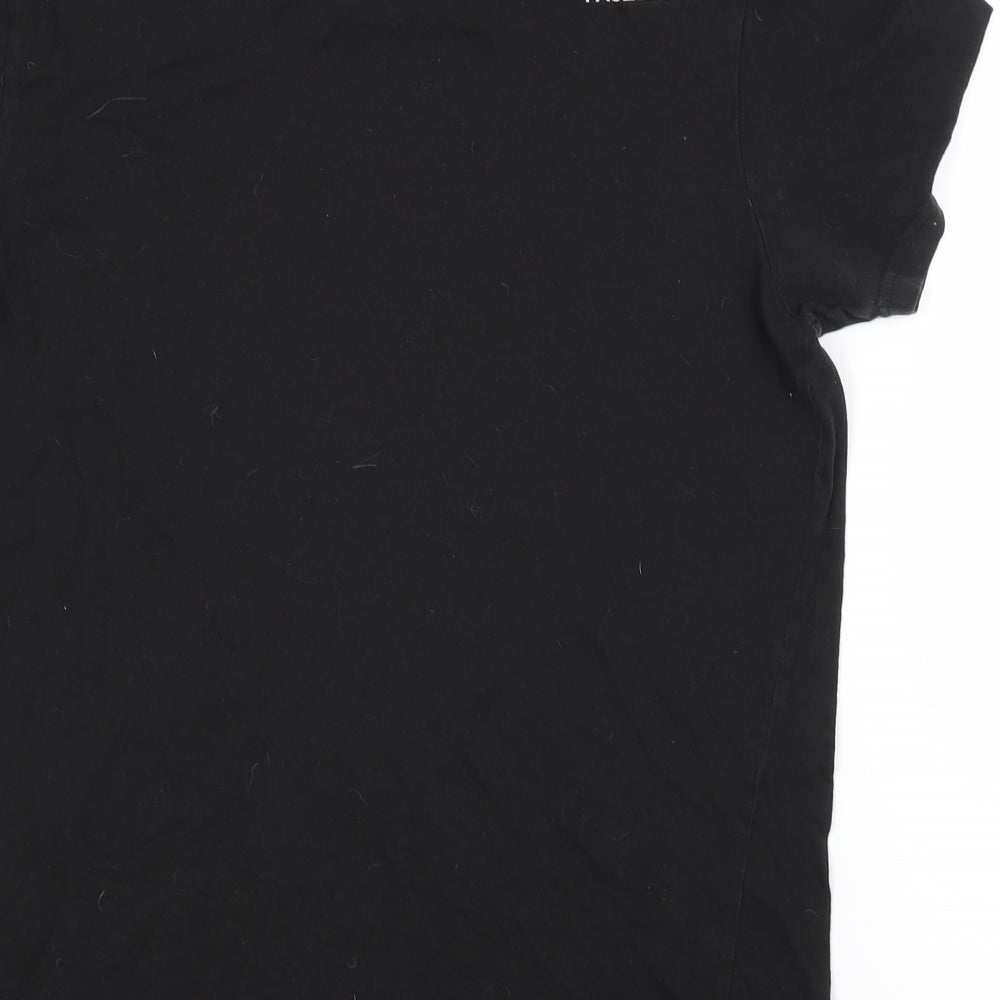 The North Face Mens Black  Cotton  T-Shirt Size S Crew Neck