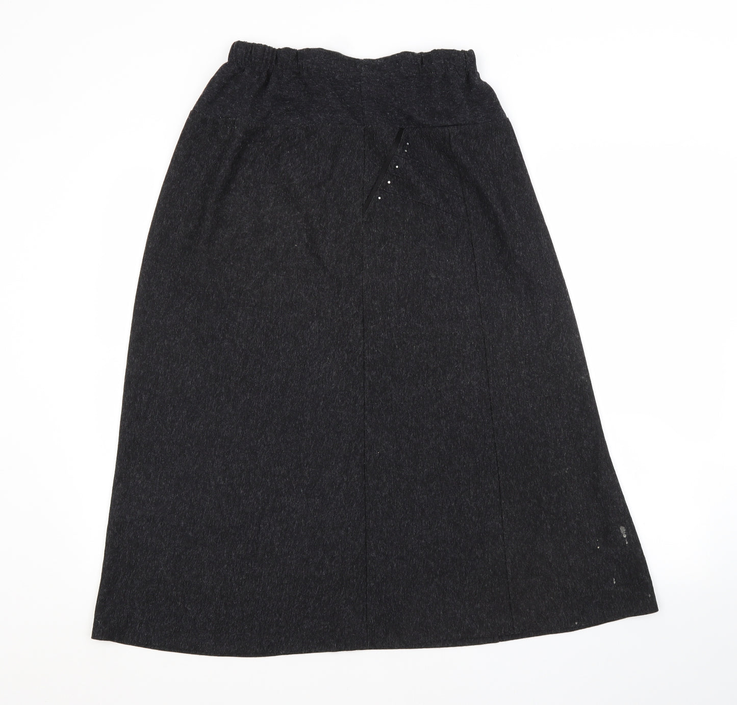 Preworn Womens Grey   A-Line Skirt