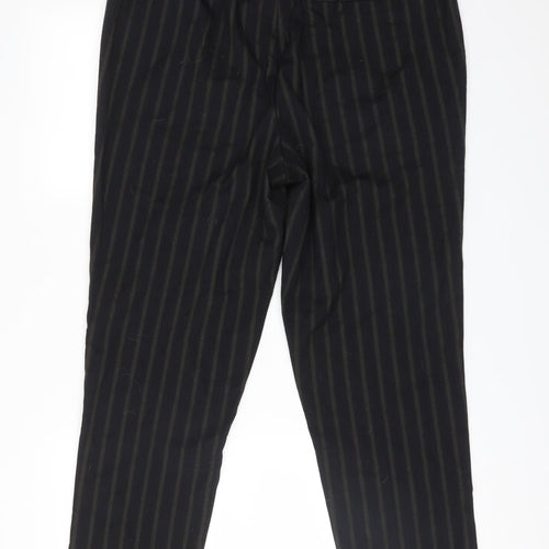 New Look Mens Multicoloured Striped Polyester Trousers  Size L L26 in Regular