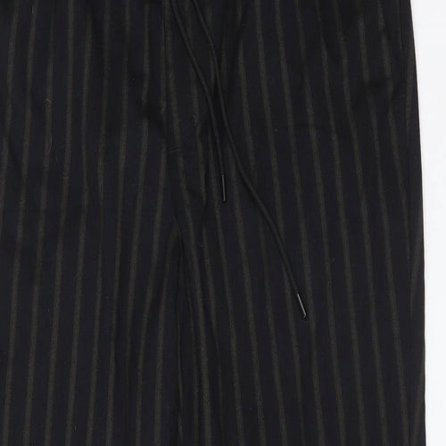 New Look Mens Multicoloured Striped Polyester Trousers  Size L L26 in Regular