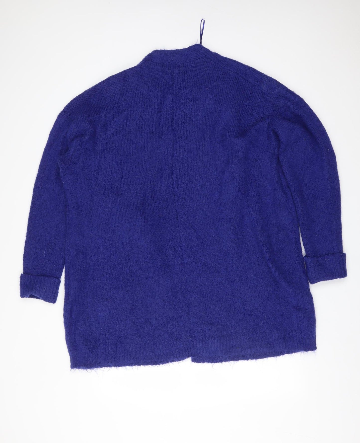 F&F Womens Blue   Acrylic Cardigan Jumper Size 18