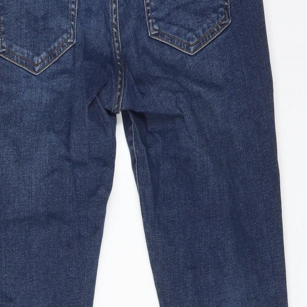 DENIM CO Womens Blue  Cotton Skinny Jeans Size 12 L25 in Regular