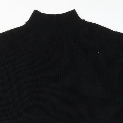 LOVE KNITWEAR Womens Black   Jacket Poncho Size M