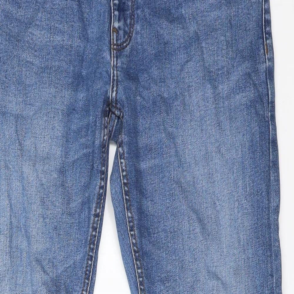 NEXT Mens Blue  Cotton Straight Jeans Size 30 L31 in Slim