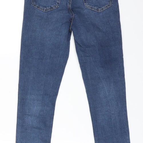 DENIM CO Womens Blue  Cotton Skinny Jeans Size 8 L24 in Regular