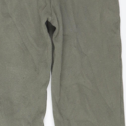 Primark Girls Green  Cotton Jogger Trousers Size 13-14 Years  Regular
