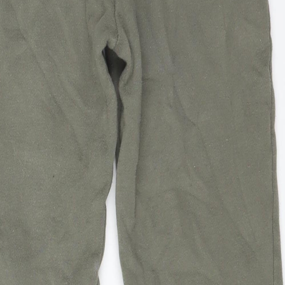 Primark Girls Green  Cotton Jogger Trousers Size 13-14 Years  Regular