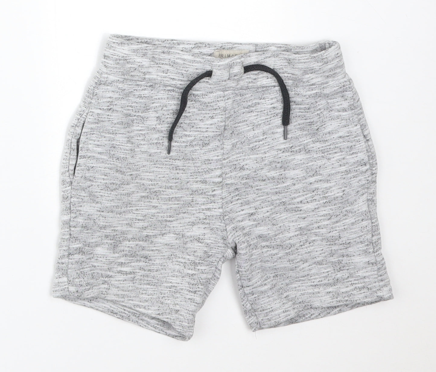 Primark Boys Grey  Cotton Sweat Shorts Size 3-4 Years  Regular
