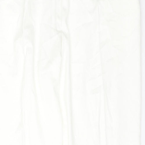 SLACKS Womens White   Dress Pants Trousers Size 32 L31 in Regular