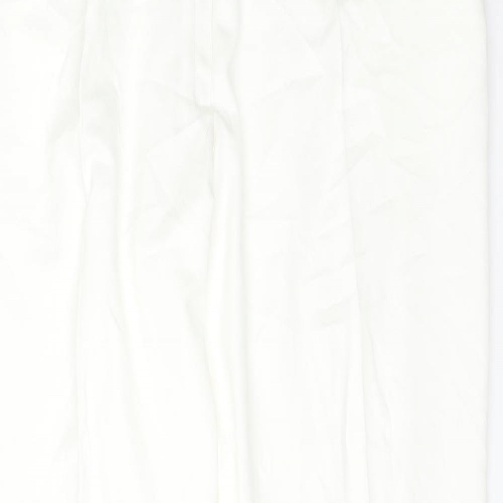 SLACKS Womens White   Dress Pants Trousers Size 32 L31 in Regular